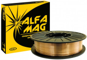 Проволока сварочная омедненная Alfa Mag SG-2  (ф0,8мм; 15кг) 